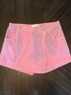 KanCan Lavender Pink Corduroy Skort